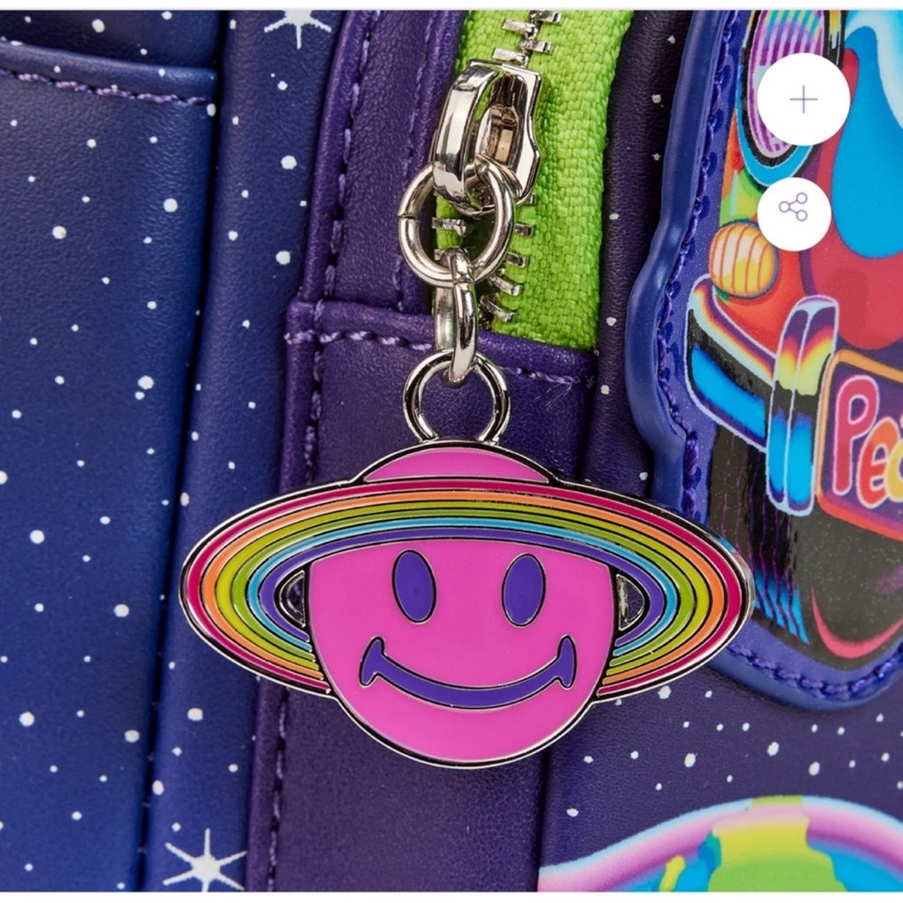 Loungefly Lisa Frank Alien ZOOMER & ZORBITT™
GLOW MINI BACKPACK - Picture 5 of 16